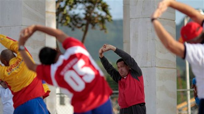 chavez exercising